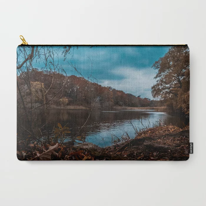Autumn Pond Photograph Carry-All Pouch
by lovefi  